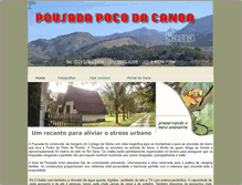 Tablet Screenshot of pousadapocodacanoa.com.br